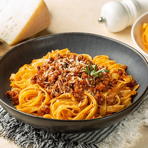 Linguines à la bolognaise