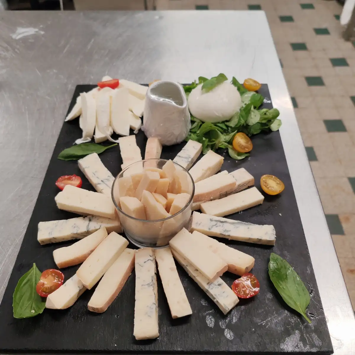 Planche de fromages italien pour 2